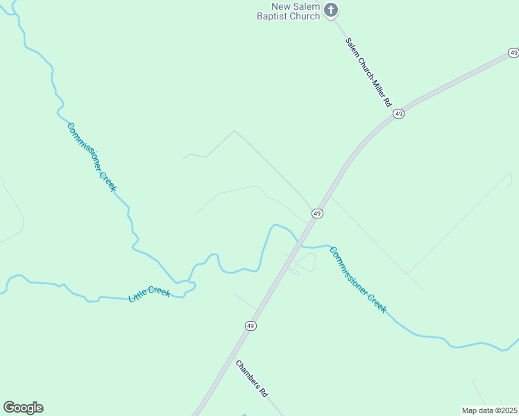 map of restaurants, bars, coffee shops, grocery stores, and more near 2329 Georgia 49 in Gray