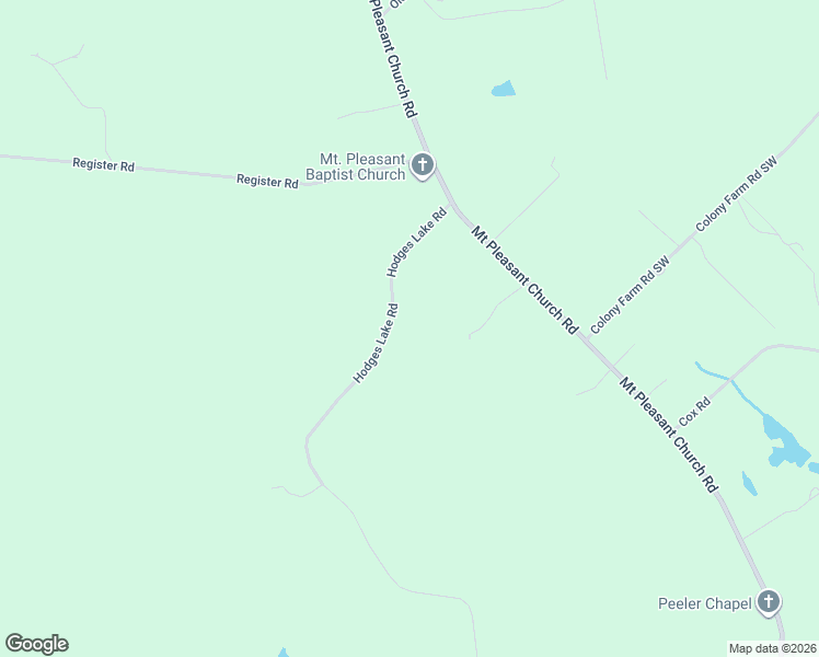 map of restaurants, bars, coffee shops, grocery stores, and more near 124 Hodges Lake Road in Gordon