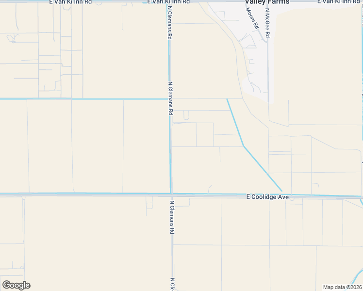 map of restaurants, bars, coffee shops, grocery stores, and more near 3660 East Central Avenue in Coolidge