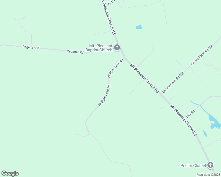 map of restaurants, bars, coffee shops, grocery stores, and more near 124 Hodges Lake Road in Gordon