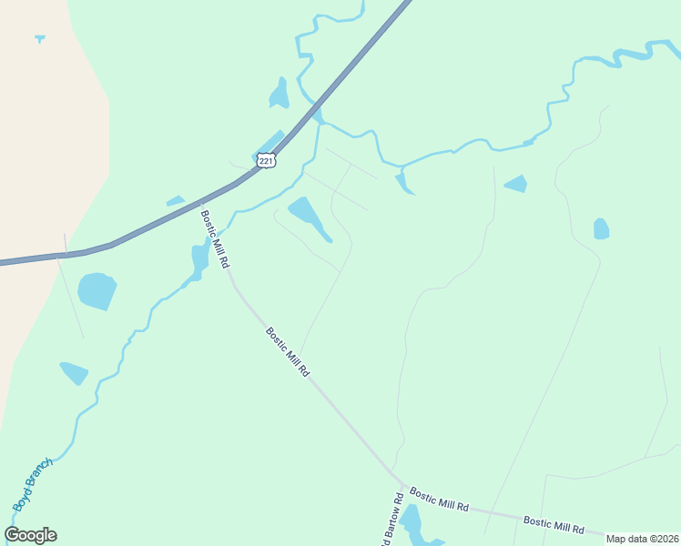 map of restaurants, bars, coffee shops, grocery stores, and more near Ogeechee Heights Road in Bartow