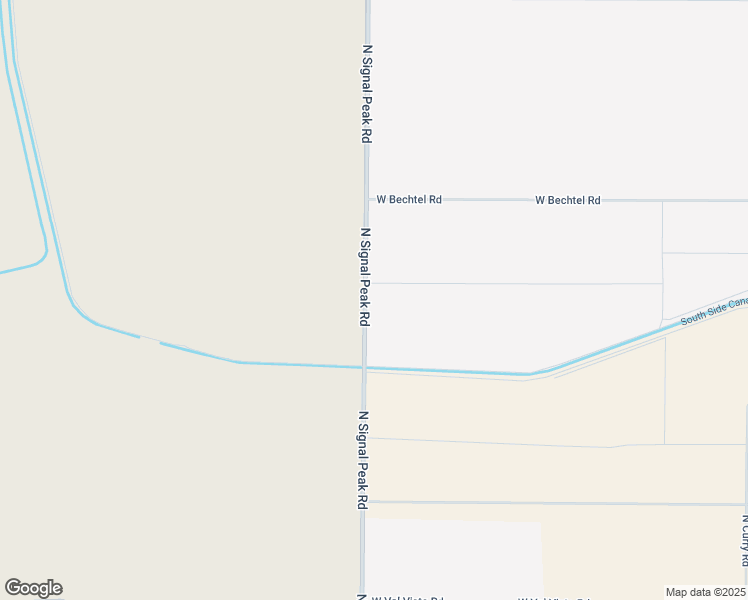 map of restaurants, bars, coffee shops, grocery stores, and more near North Signal Peak Road in Coolidge