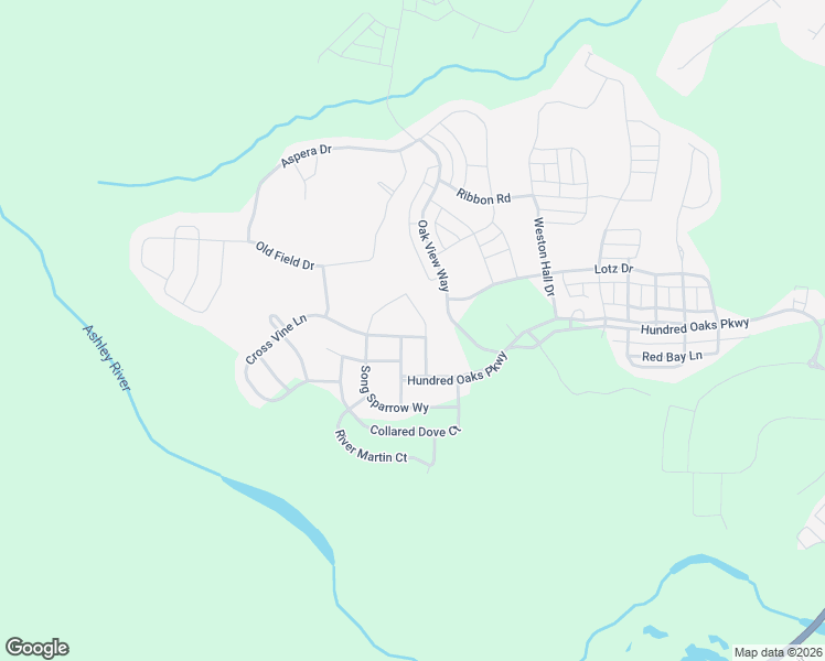 map of restaurants, bars, coffee shops, grocery stores, and more near 129 Oak View Way in Summerville