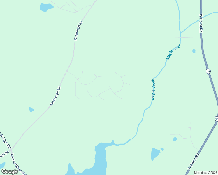 map of restaurants, bars, coffee shops, grocery stores, and more near 38 Lakeside Drive in LaGrange