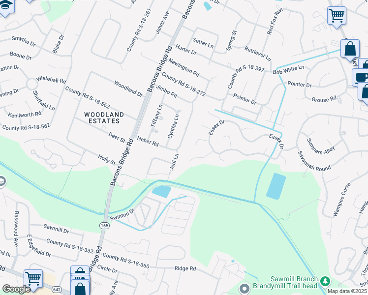 map of restaurants, bars, coffee shops, grocery stores, and more near 312 Heber Road in Summerville