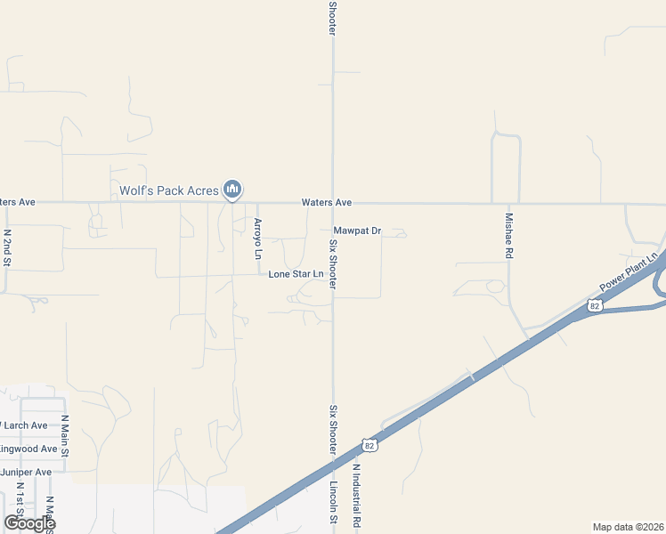 map of restaurants, bars, coffee shops, grocery stores, and more near 3205 6 Shooter in Lovington