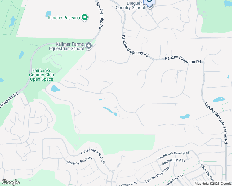 map of restaurants, bars, coffee shops, grocery stores, and more near 6070 Clubhouse Drive in Rancho Santa Fe
