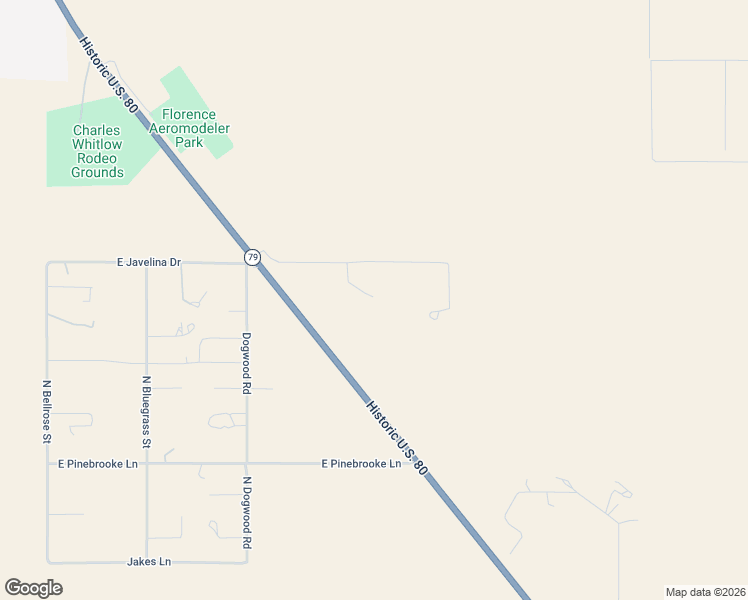 map of restaurants, bars, coffee shops, grocery stores, and more near 10945 North Shadyside Street in Florence