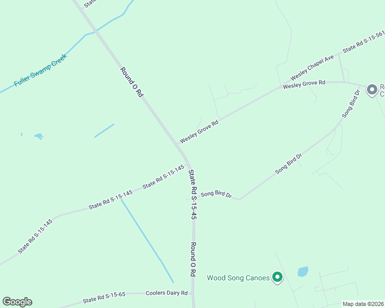 map of restaurants, bars, coffee shops, grocery stores, and more near 14048 Round O Road in Round O