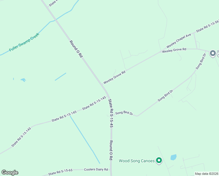 map of restaurants, bars, coffee shops, grocery stores, and more near 14048 Round O Road in Round O