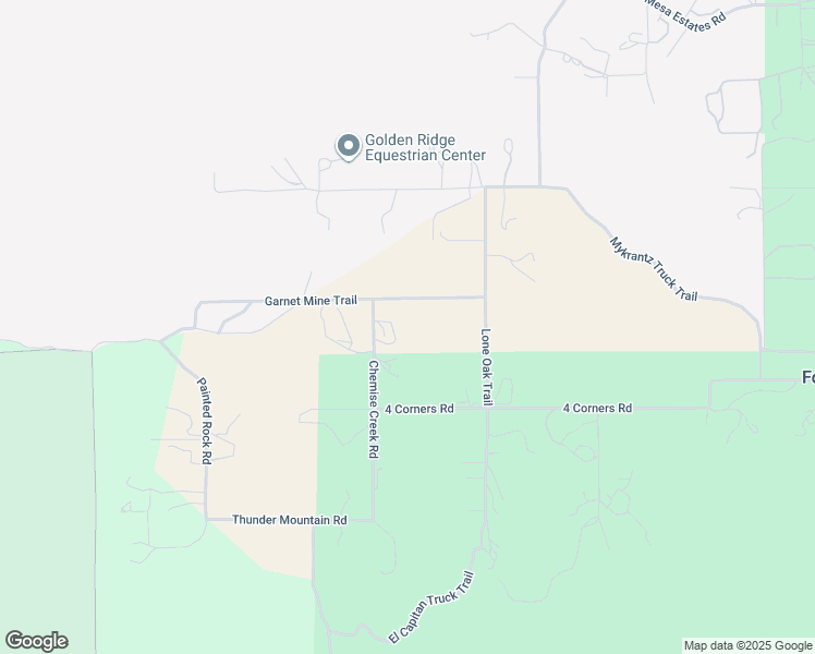 map of restaurants, bars, coffee shops, grocery stores, and more near 15091 Chemise Creek Road in Ramona