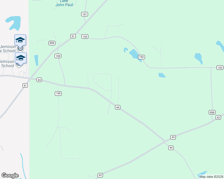 map of restaurants, bars, coffee shops, grocery stores, and more near 90 Ridgeview Circle in Jemison