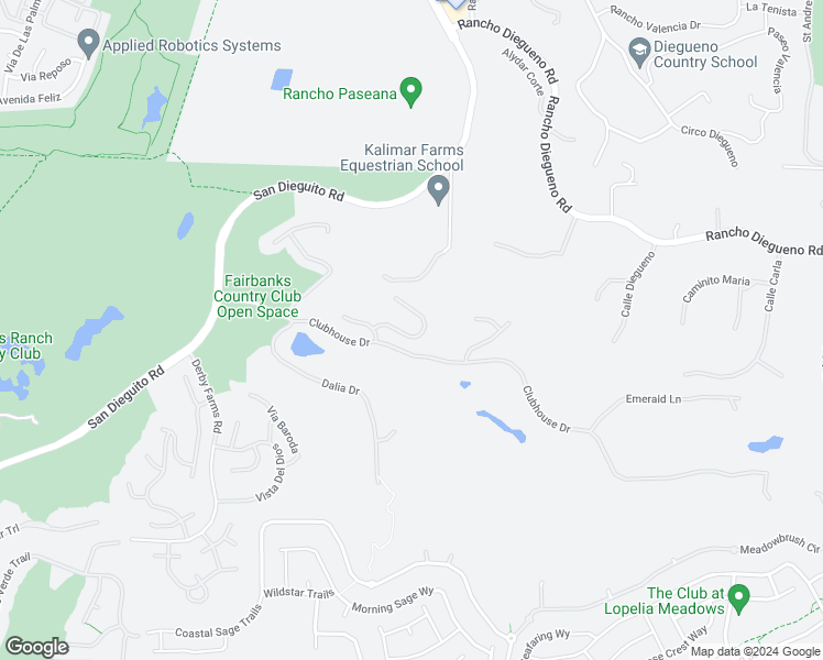 map of restaurants, bars, coffee shops, grocery stores, and more near 14448 Bellavista Drive in Rancho Santa Fe