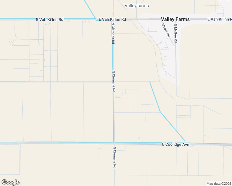 map of restaurants, bars, coffee shops, grocery stores, and more near 3615 East Graythorn Way in Coolidge