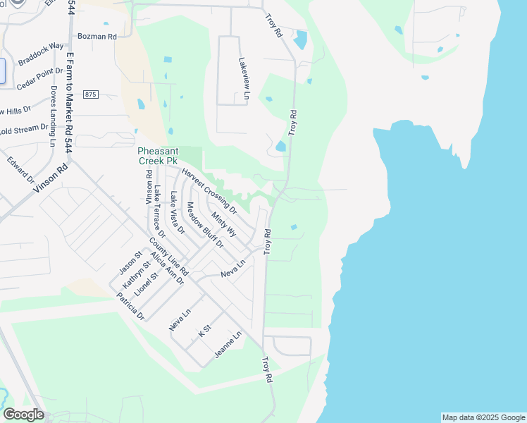 map of restaurants, bars, coffee shops, grocery stores, and more near 2806 Prairie Court in Wylie