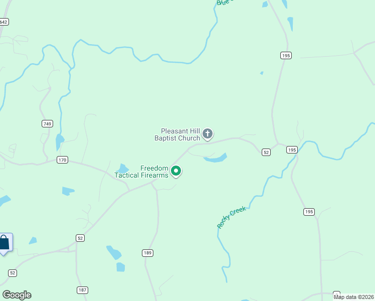 map of restaurants, bars, coffee shops, grocery stores, and more near 1455 County Road 52 in Jemison