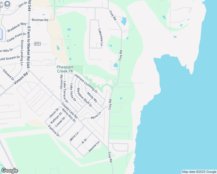 map of restaurants, bars, coffee shops, grocery stores, and more near 2806 Prairie Court in Wylie