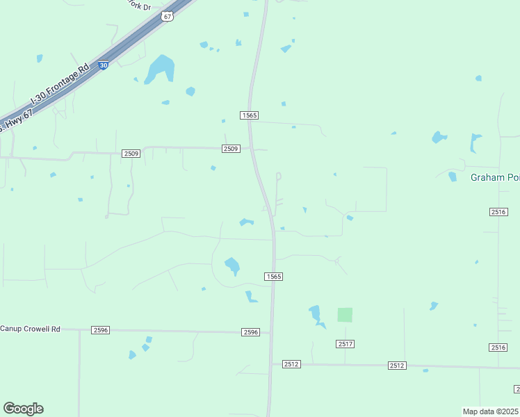 map of restaurants, bars, coffee shops, grocery stores, and more near 6088 Farm to Market Road 1565 in Royse City