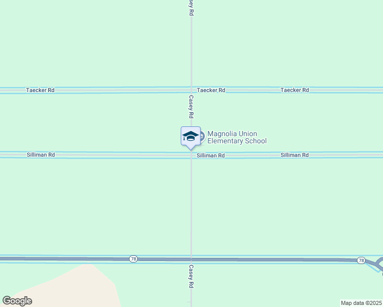map of restaurants, bars, coffee shops, grocery stores, and more near 4502 Casey Road in Brawley