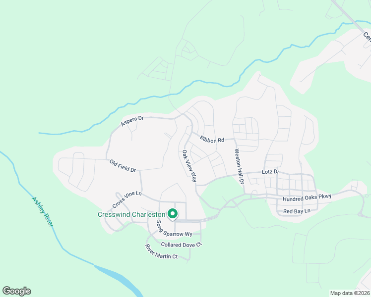 map of restaurants, bars, coffee shops, grocery stores, and more near 240 Oak View Way in Summerville