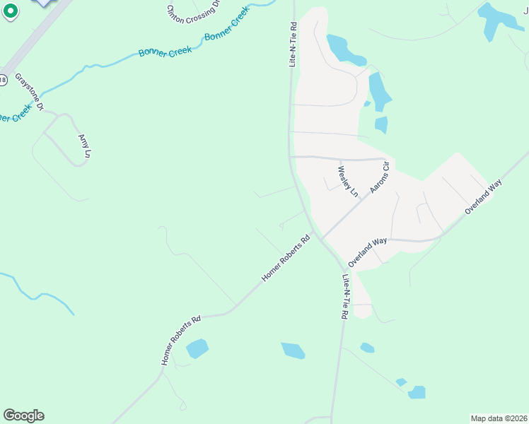 map of restaurants, bars, coffee shops, grocery stores, and more near 346 Lite-N-Tie Road in Gray