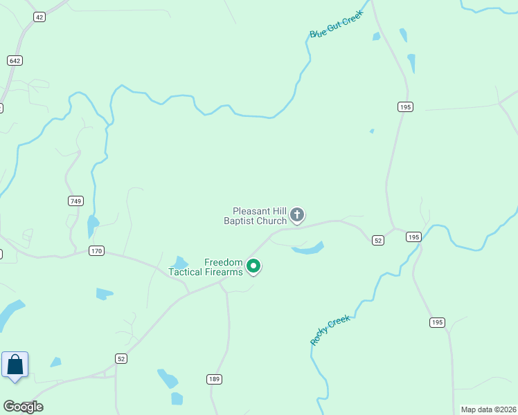 map of restaurants, bars, coffee shops, grocery stores, and more near 1455-1585 County Road 52 in Jemison