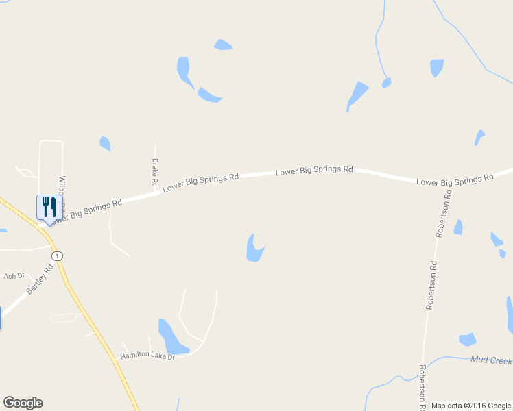 map of restaurants, bars, coffee shops, grocery stores, and more near 422 Lower Big Springs Road in LaGrange