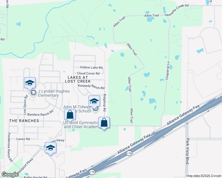 map of restaurants, bars, coffee shops, grocery stores, and more near 14026 Ridgetop Road in Roanoke
