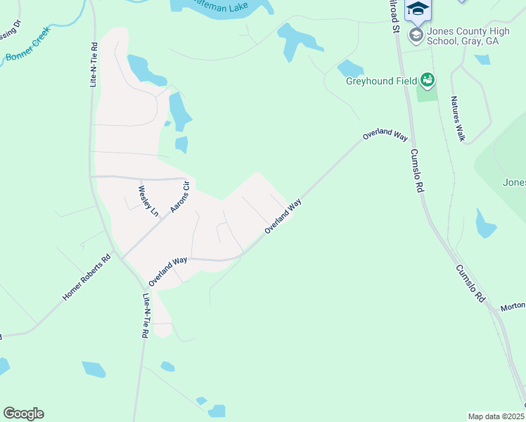 map of restaurants, bars, coffee shops, grocery stores, and more near 108 India Woods Drive in Gray