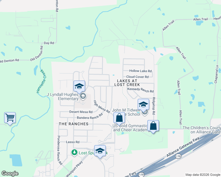 map of restaurants, bars, coffee shops, grocery stores, and more near 13841 Canyon Ranch Road in Roanoke