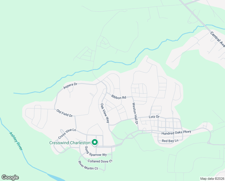 map of restaurants, bars, coffee shops, grocery stores, and more near 111 Trumpet Vine Drive in Summerville