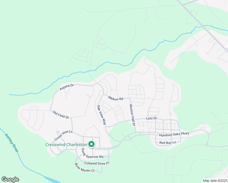 map of restaurants, bars, coffee shops, grocery stores, and more near 111 Trumpet Vine Drive in Summerville