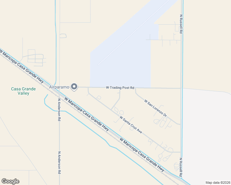 map of restaurants, bars, coffee shops, grocery stores, and more near 11448 North Santa Rosa Avenue in Maricopa