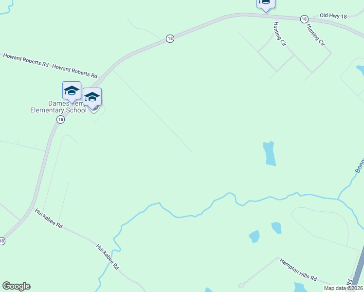map of restaurants, bars, coffee shops, grocery stores, and more near 3382 Trotters Ridge Trail in Gray
