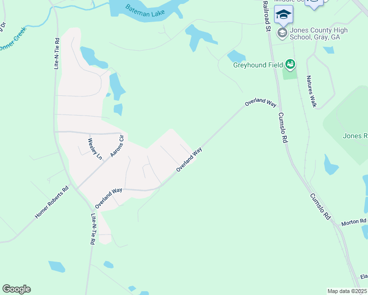 map of restaurants, bars, coffee shops, grocery stores, and more near 108 India Woods Drive in Gray