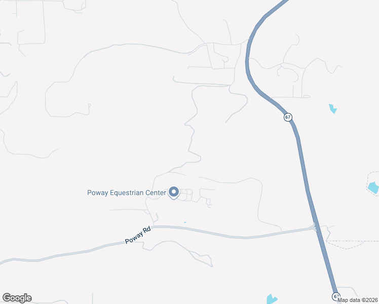 map of restaurants, bars, coffee shops, grocery stores, and more near Mina De Oro Road in Poway
