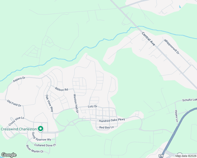 map of restaurants, bars, coffee shops, grocery stores, and more near 195 Donning Drive in Summerville