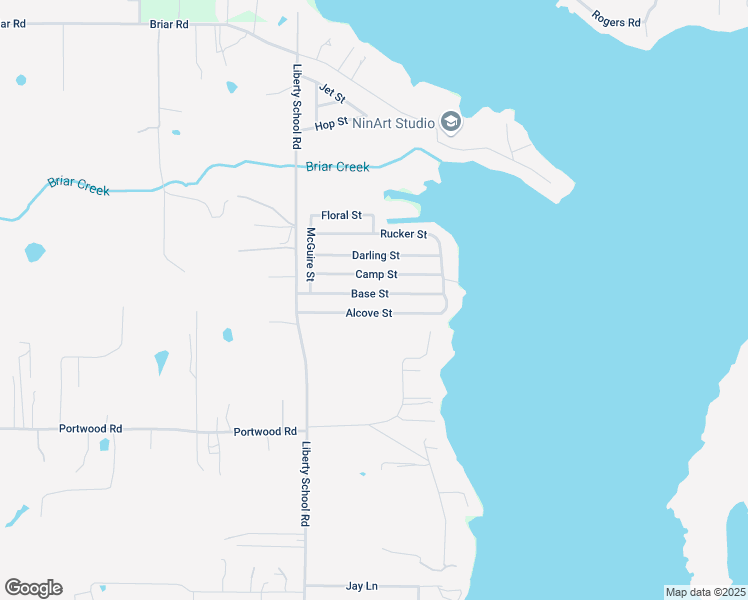 map of restaurants, bars, coffee shops, grocery stores, and more near 7065 Alcove Street in Azle