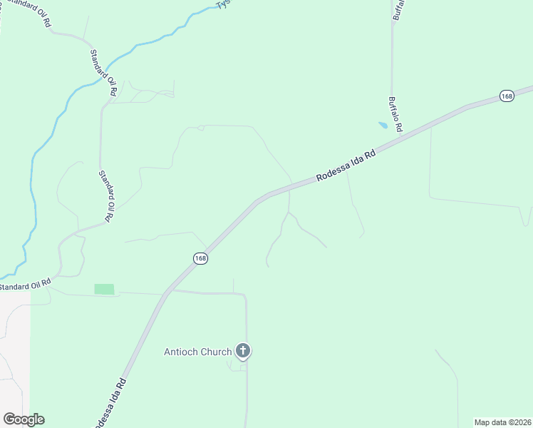 map of restaurants, bars, coffee shops, grocery stores, and more near 9331 Louisiana 168 in Rodessa