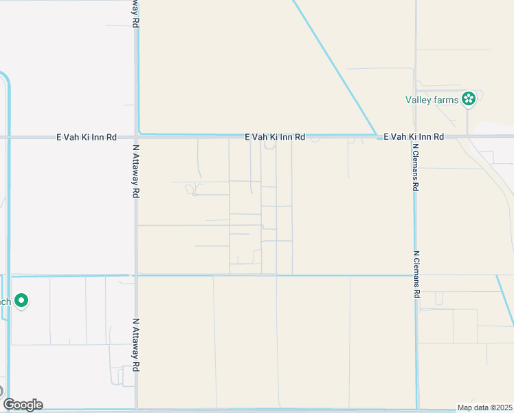 map of restaurants, bars, coffee shops, grocery stores, and more near 11688 North Thunder Mountain Road in Coolidge
