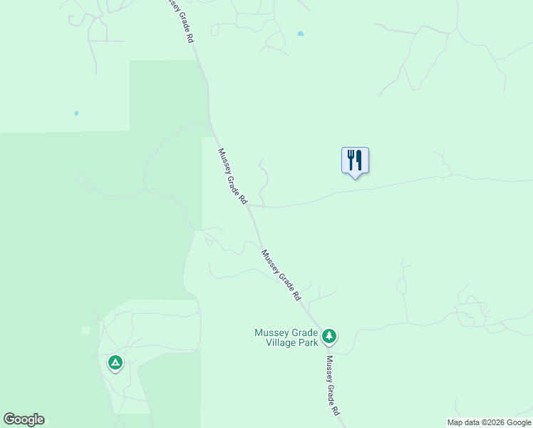 map of restaurants, bars, coffee shops, grocery stores, and more near 14871 Mussey Grade Road in Ramona