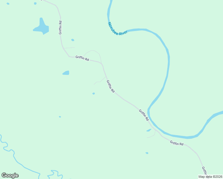 map of restaurants, bars, coffee shops, grocery stores, and more near Griffin Road in Shuqualak