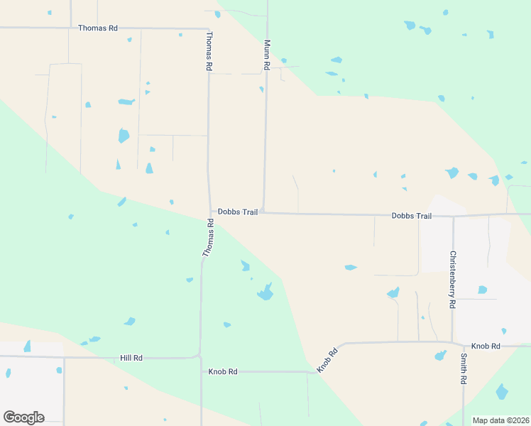 map of restaurants, bars, coffee shops, grocery stores, and more near 1292 Dobbs Trail in Springtown