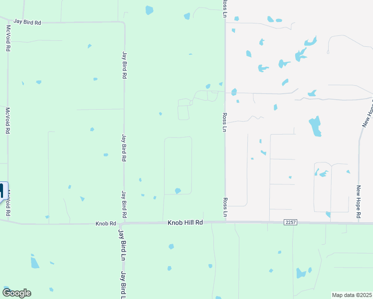 map of restaurants, bars, coffee shops, grocery stores, and more near 250 Lowrey Circle in Springtown