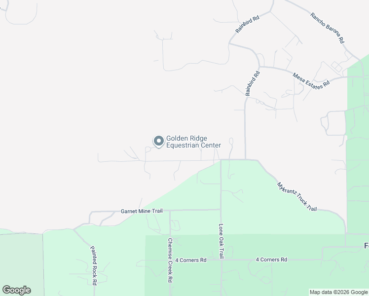 map of restaurants, bars, coffee shops, grocery stores, and more near 24916 Bareta Star Ranch Road in Ramona