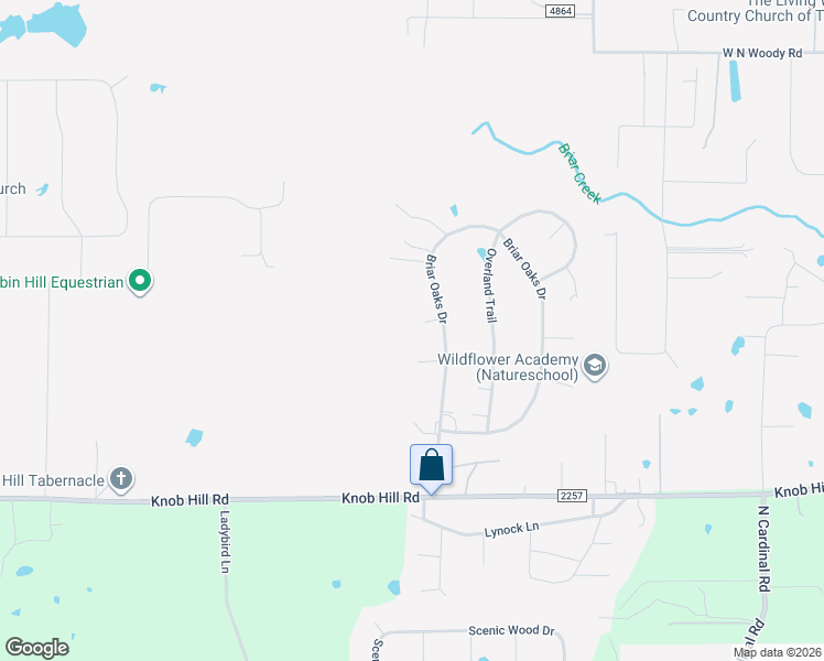 map of restaurants, bars, coffee shops, grocery stores, and more near 111 Shenandoah Court in Azle