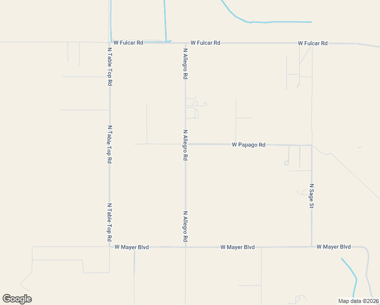 map of restaurants, bars, coffee shops, grocery stores, and more near 56911 West Papago Road in Maricopa