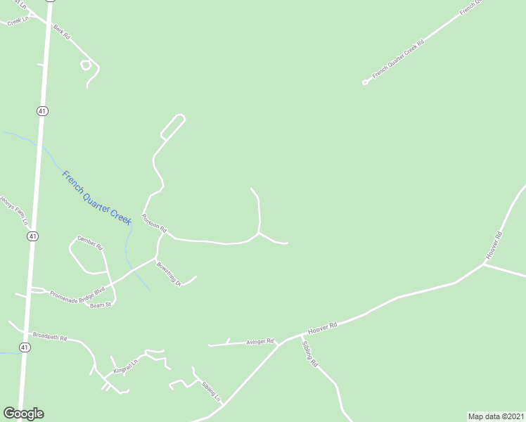 map of restaurants, bars, coffee shops, grocery stores, and more near 671 Pontoon Road in Huger