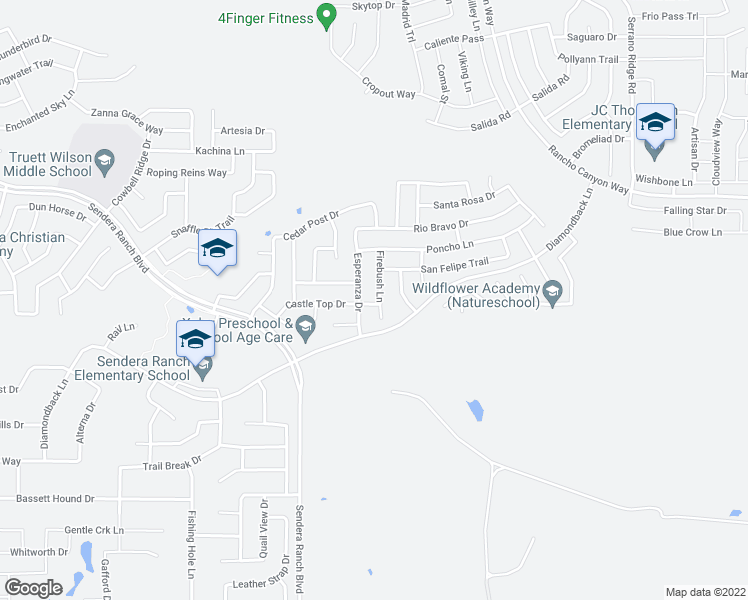 map of restaurants, bars, coffee shops, grocery stores, and more near 14029 Firebush Lane in Haslet