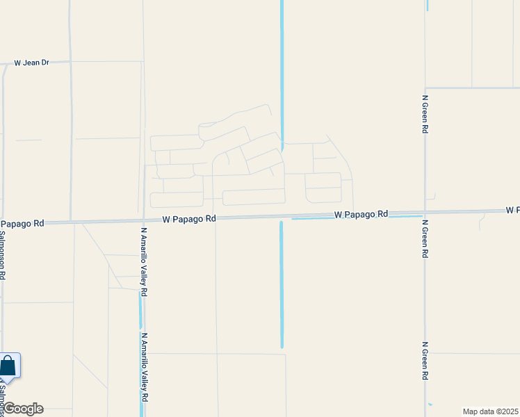 map of restaurants, bars, coffee shops, grocery stores, and more near 47265 West Coe Street in Maricopa